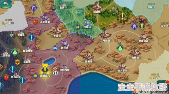 揭秘剑与家园地图：势力国家、公会好友大不同，惊喜消息！全新联盟系统即将上线！