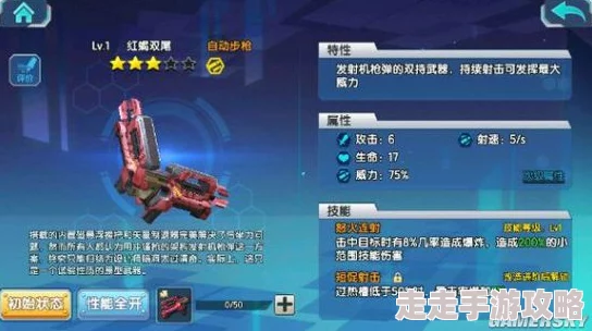 步枪中的王者惊喜揭秘!少女咖啡枪红蝎双尾全面属性深度介绍 步枪中的王者惊喜揭秘!少女咖啡枪红蝎双尾全面属性深度介绍