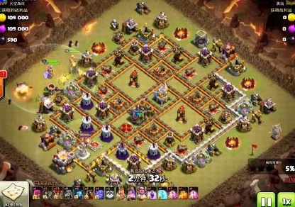 部落冲突惊喜揭秘！11本狗球流突破4防空绝妙视频，附带罕见怪阵高效克制方案