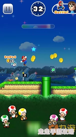 超级马里奥跑酷单手跳跃通关挑战成功！惊喜揭秘：你也能轻松掌握技巧成为高手！