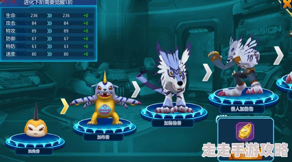 数码宝贝tri奇鸟兽全面属性深度解析，揭秘黑暗四天王新篇章！惊喜进化形态曝光！