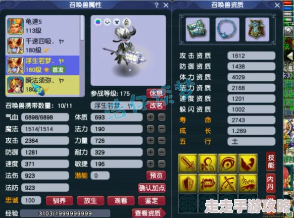 梦幻西游175帮战化生寺属性面板揭秘：高气血防御，法防亦不俗