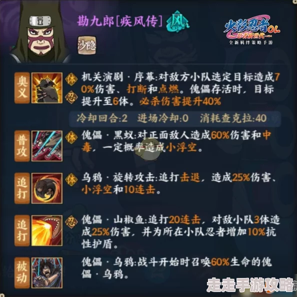 火影忍者OL手游深度爆料：水主毒牙队顶级阵容搭配推荐攻略