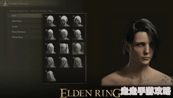 爆料！艾尔登法环中女角色哪款发型最吸睛，细节美图鉴赏