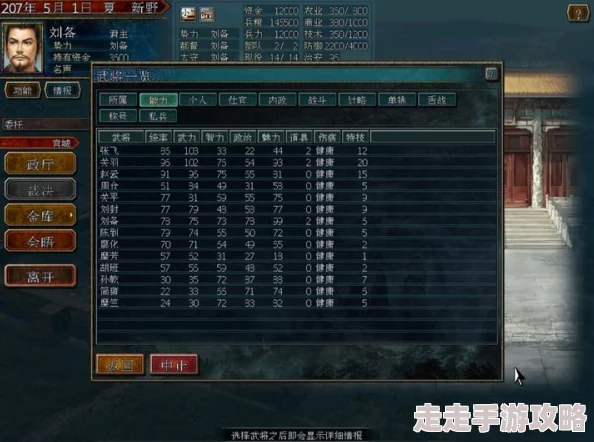 三国志10攻略揭秘：武将受伤后的紧急处理与恢复爆料