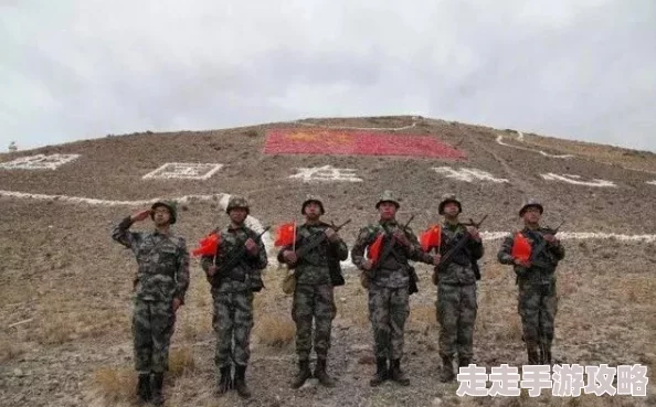 高山上的花环致敬边防战士戍卫祖国山河
