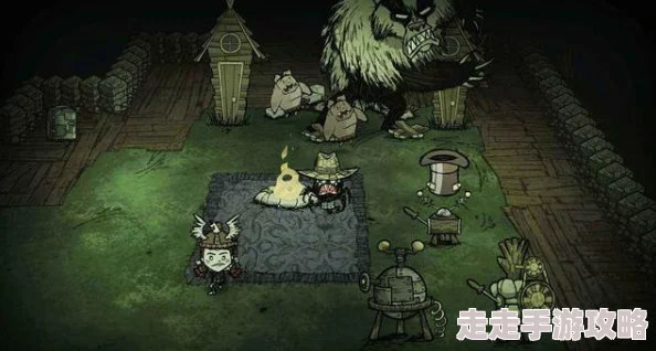 饥荒游戏攻略：揭秘高效策略，轻松打败猎犬大军
