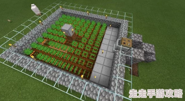 《我的世界》玩家揭秘：打造高效自动化收割农场，引领游戏内农业创新革命