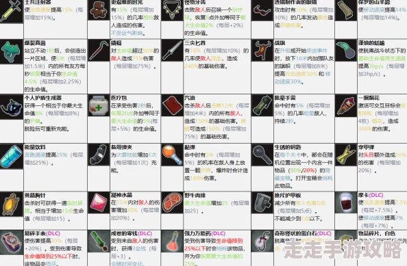 2025雨中冒险2全装备道具深度点评与医疗道具评点分享