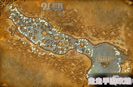 2025年魔兽世界热门指南：千针石林矿点分布位置及高效采集攻略